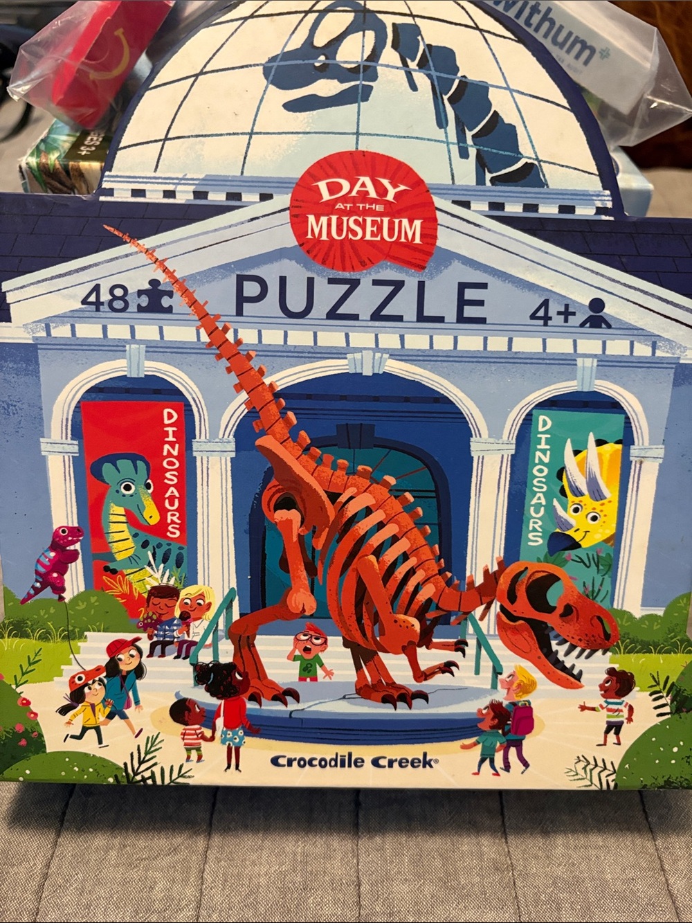 Day at the Museum Dinosaur Puzzle - crocodile creek